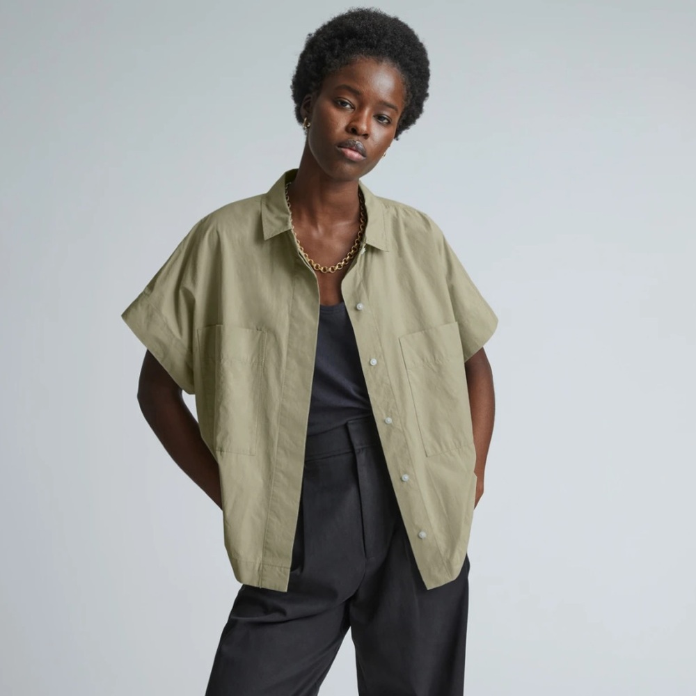 NWOT Everlane boxy shirt